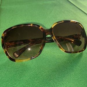 Coach leopard sunglasses
